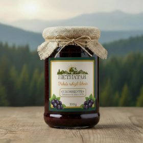 Fekete ribizli lekvár cukormentes 300g