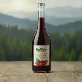 Piros áfonya szörp cukormentes 500ml